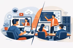 Kurs online apo laborator për IT?