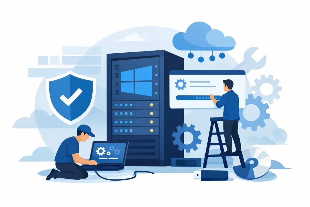 Si të instalosh Windows Server pa gabime