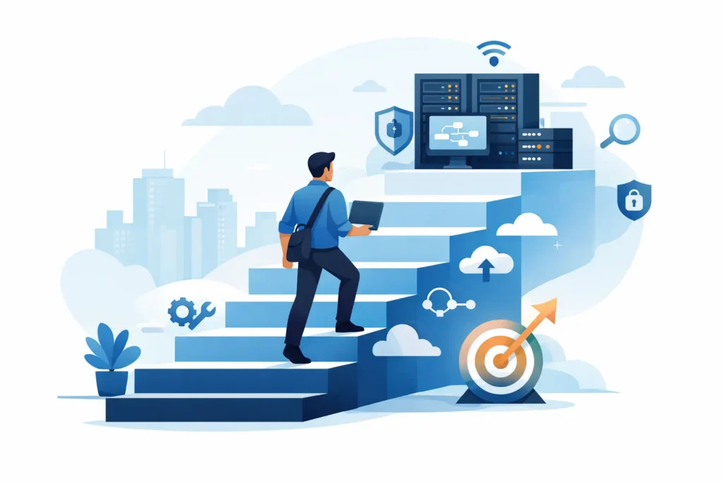 7 hapat kryesorë për karrierë në sysadmin