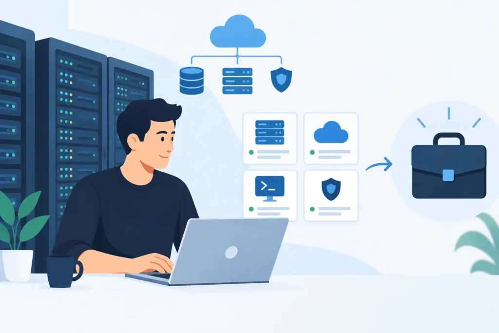 Projektet e portofolit SysAdmin që të nxjerrin në punë